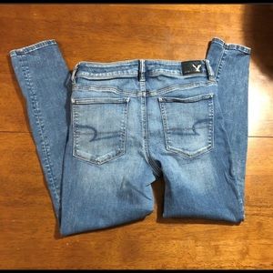 My blue denim sz 8 American Eagle Jeans